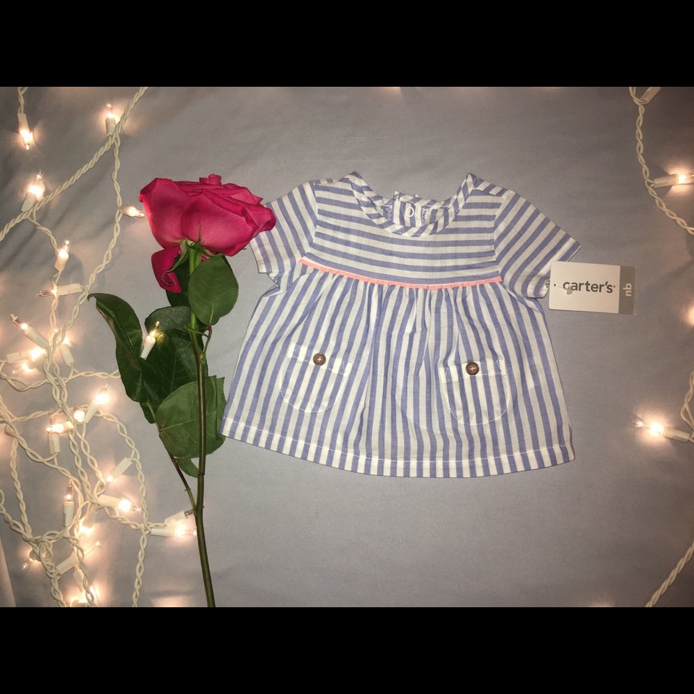 Newborn baby dress 🦋 Carters (new)